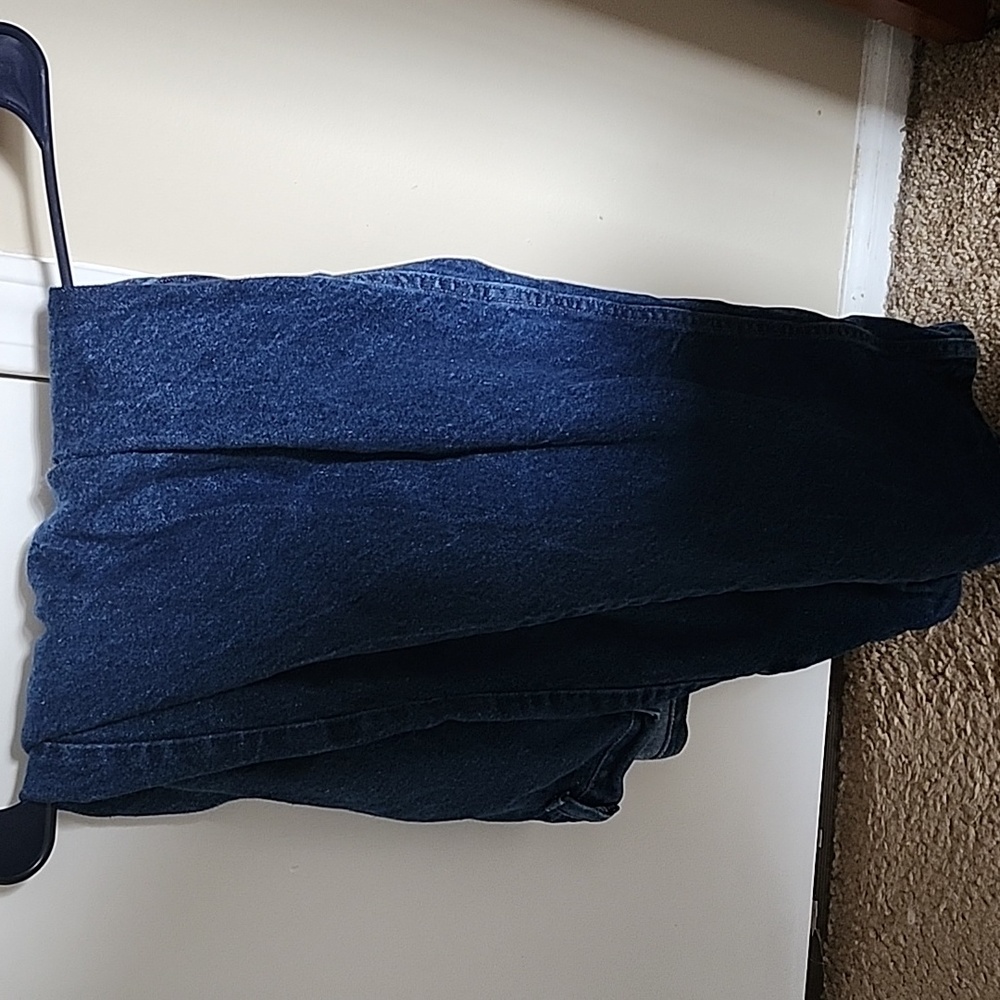 Dark Blue Men's Big and Tall Jeans